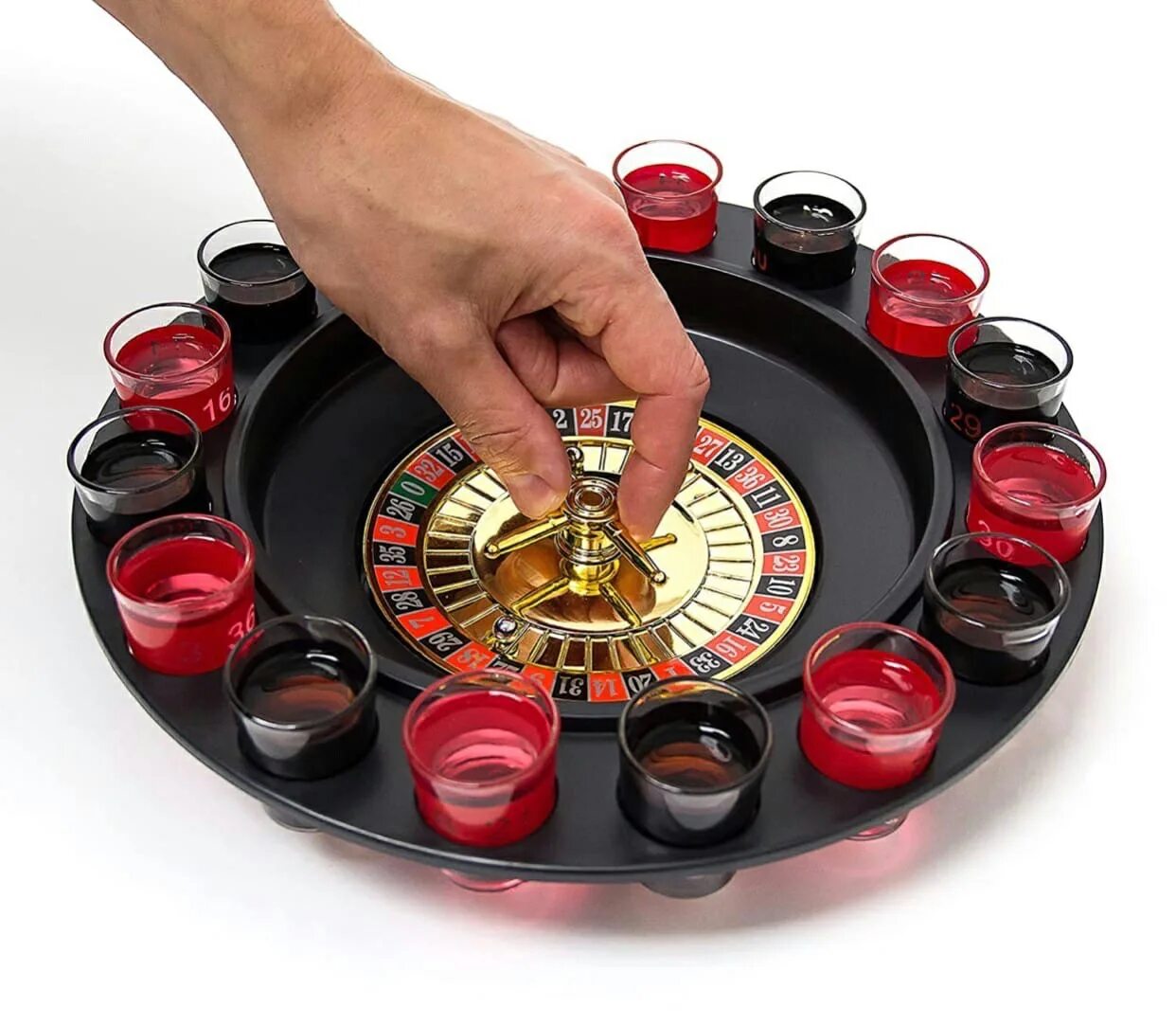 Игра Алкорулетка. Рулетка drinking Roulette Set.