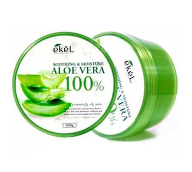 Ekel Soothing & Moisture Aloe Vera 100%.