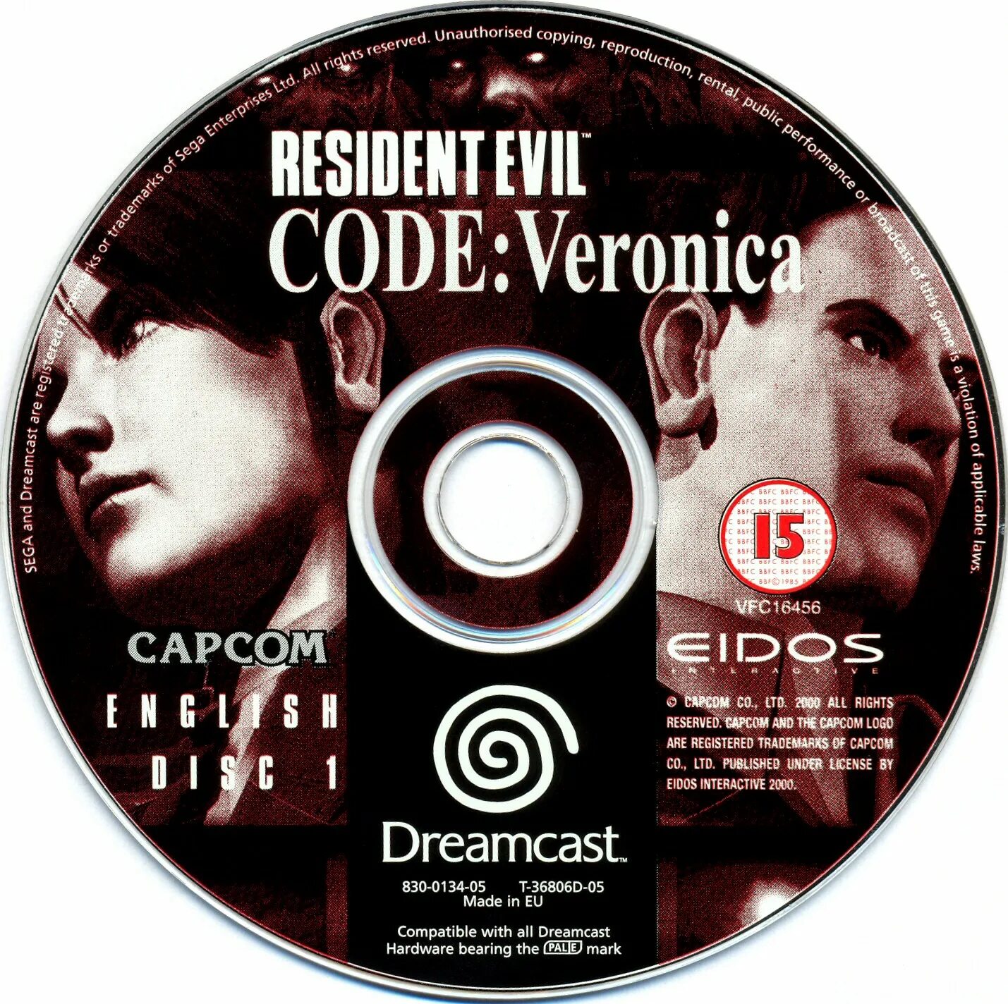 Диск 1. Resident evil 2 dreamcast накатка на диск. resìdent evil dreamcast диск.