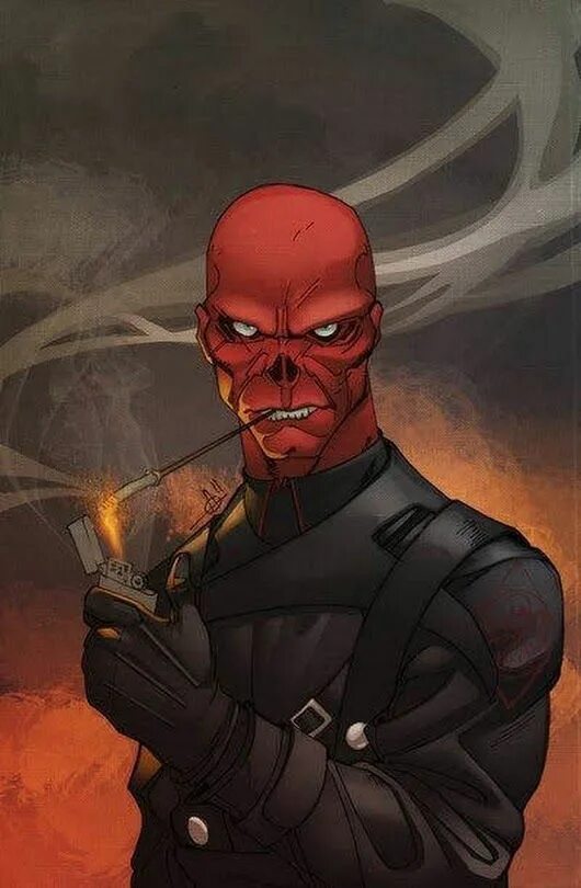 Красный череп марвел комикс. Villain red. Красный ччерпп. Villain red. Джон шмидт марвел.