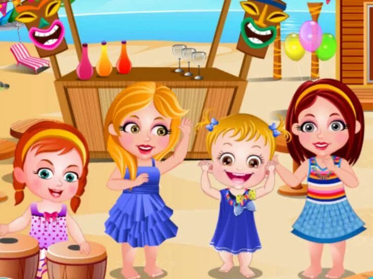 Хейзел. Baby hazel beach party. Хейзел игры для девочек. Baby hazel beach party. Baby hazel.