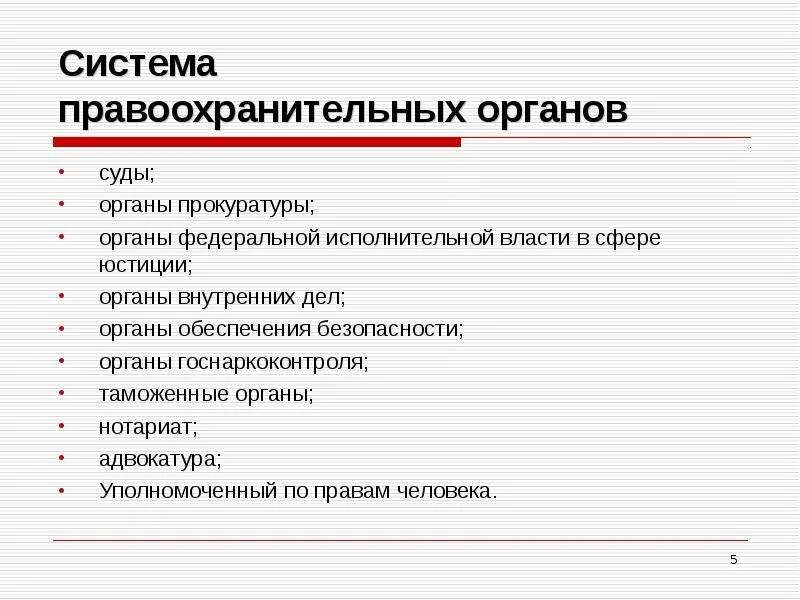 Правоохранительные органы в условиях демократии