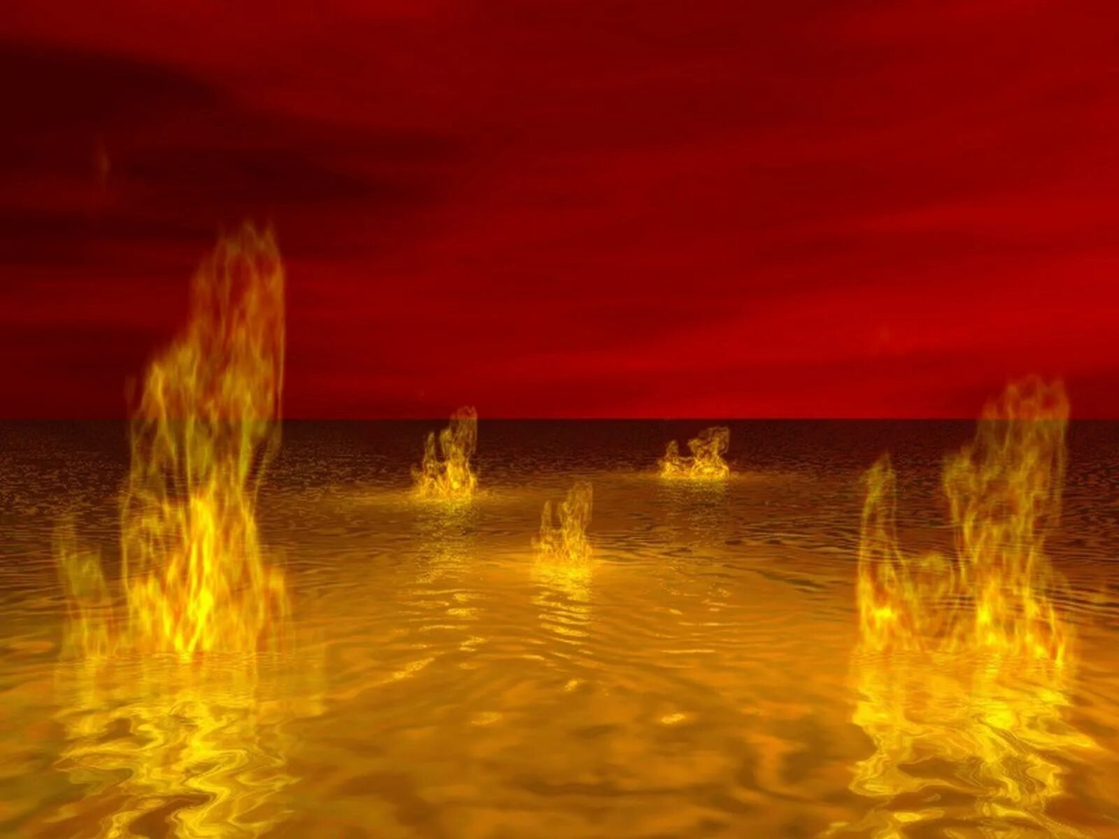 Вода горит. Огненное озеро. Горящее озеро. Огненное озеро ад. Огненная река.