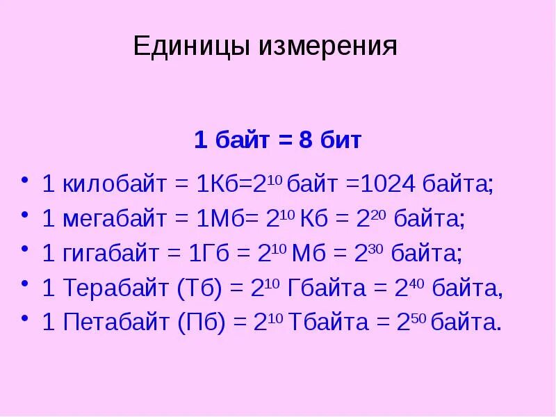 Единицы измерения информации 1кб, 1гб, 2 МБ, 1тб. 1 Бит равен 8 байт таблица. 1010 Байт 2 байта 1 Кбайт 10 бит 1010 байт 1 Кбайт. 1 КБ байт бит.