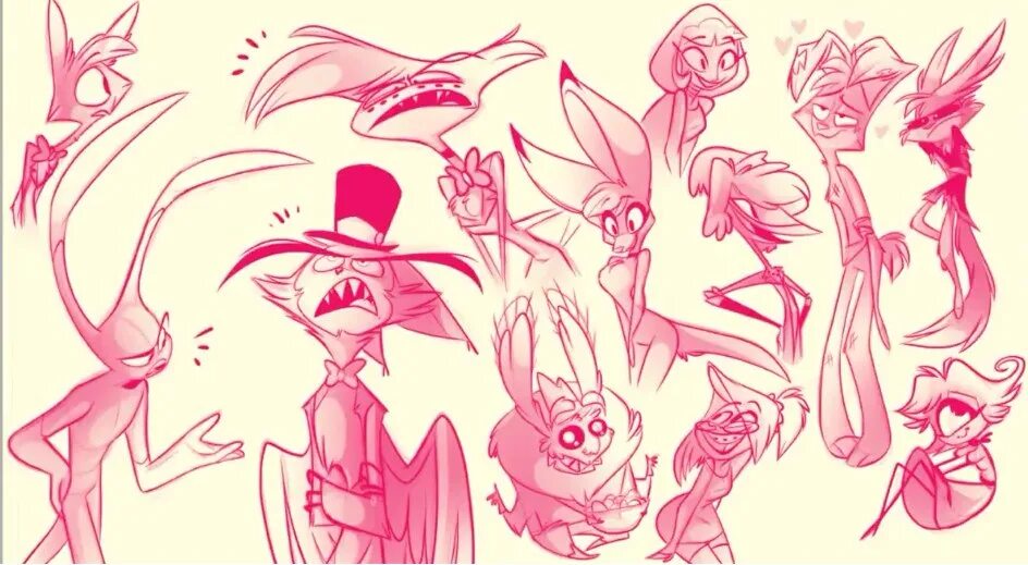 Hide away hazbin hotel animation 50k comission