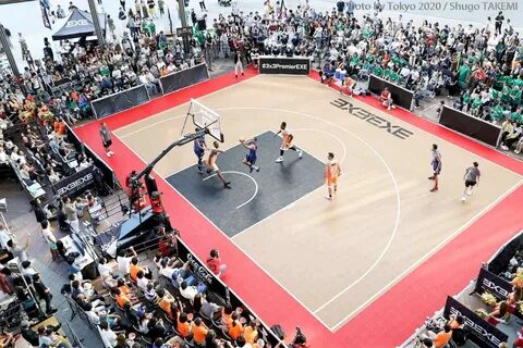 El baloncesto 3X3 también se vive en Medellín.
