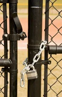 Unlock the gate with the key