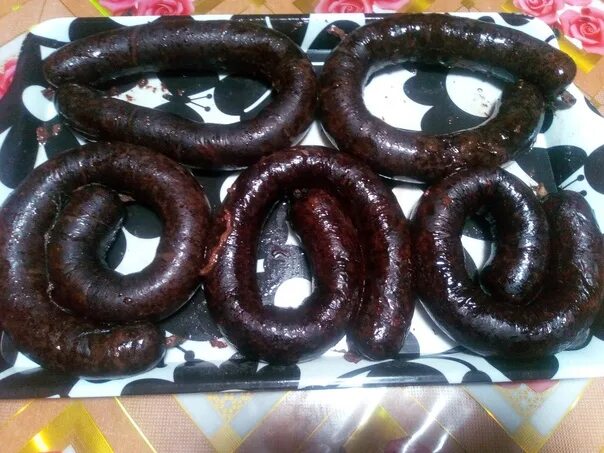 Как делать домашнюю кровяную колбасу