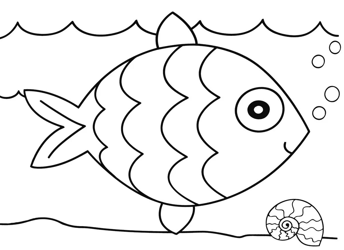 Раскраска рыбка. Рисунки для раскрашивания. Раскраски для малышей. Рыбка картинка для детей раскраска. Шаблоны раскрасок для детей 3 лет