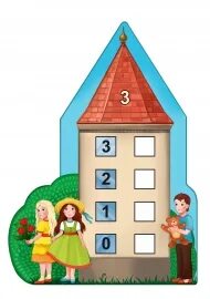 Игры состав чисел домики