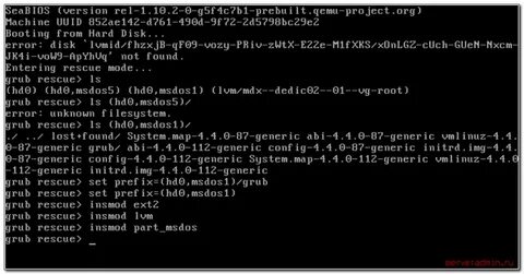 Grub device
