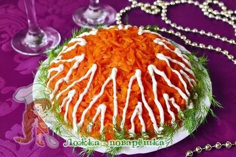 Лисья шубка с курицей рецепт