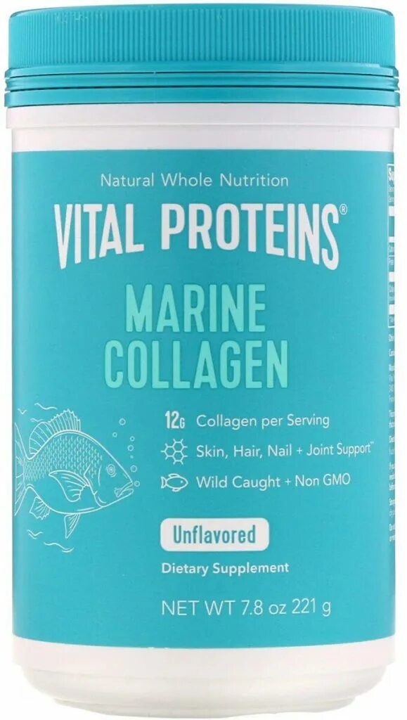 Vital Proteins, морской коллаген. Vital Proteins Marine Collagen 221 g e. Коллаген морской айхерб. Mermaids коллаген.