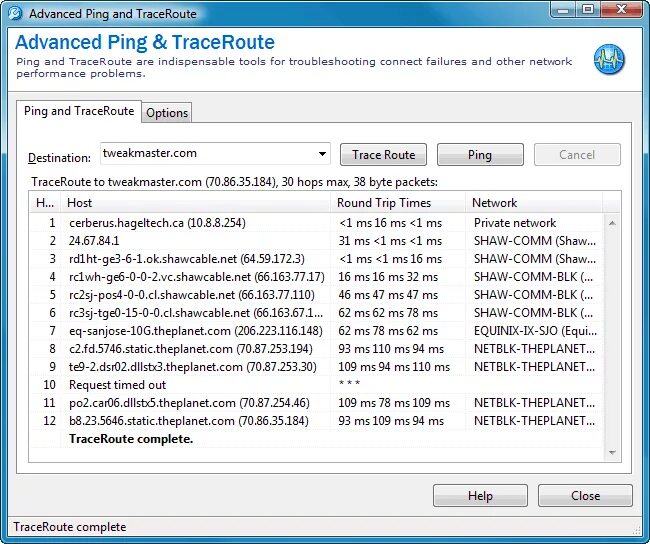 Трассировка ping. Ping tracert. программа ping. утилиты tracert. tweakmaster pro 3.14 скриншоты работы программы.