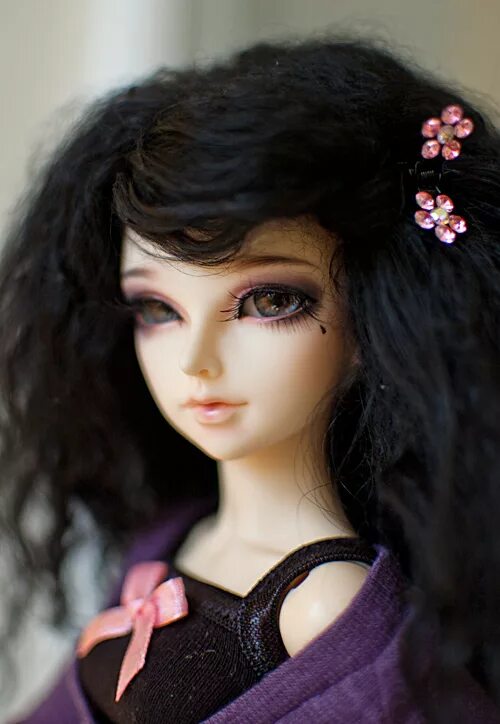 Мейк БЖД. Кукла Lorna Винтаж. Soom idealian 75. Black Cherry Doll. Only dolls