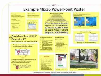 Плакат в powerpoint