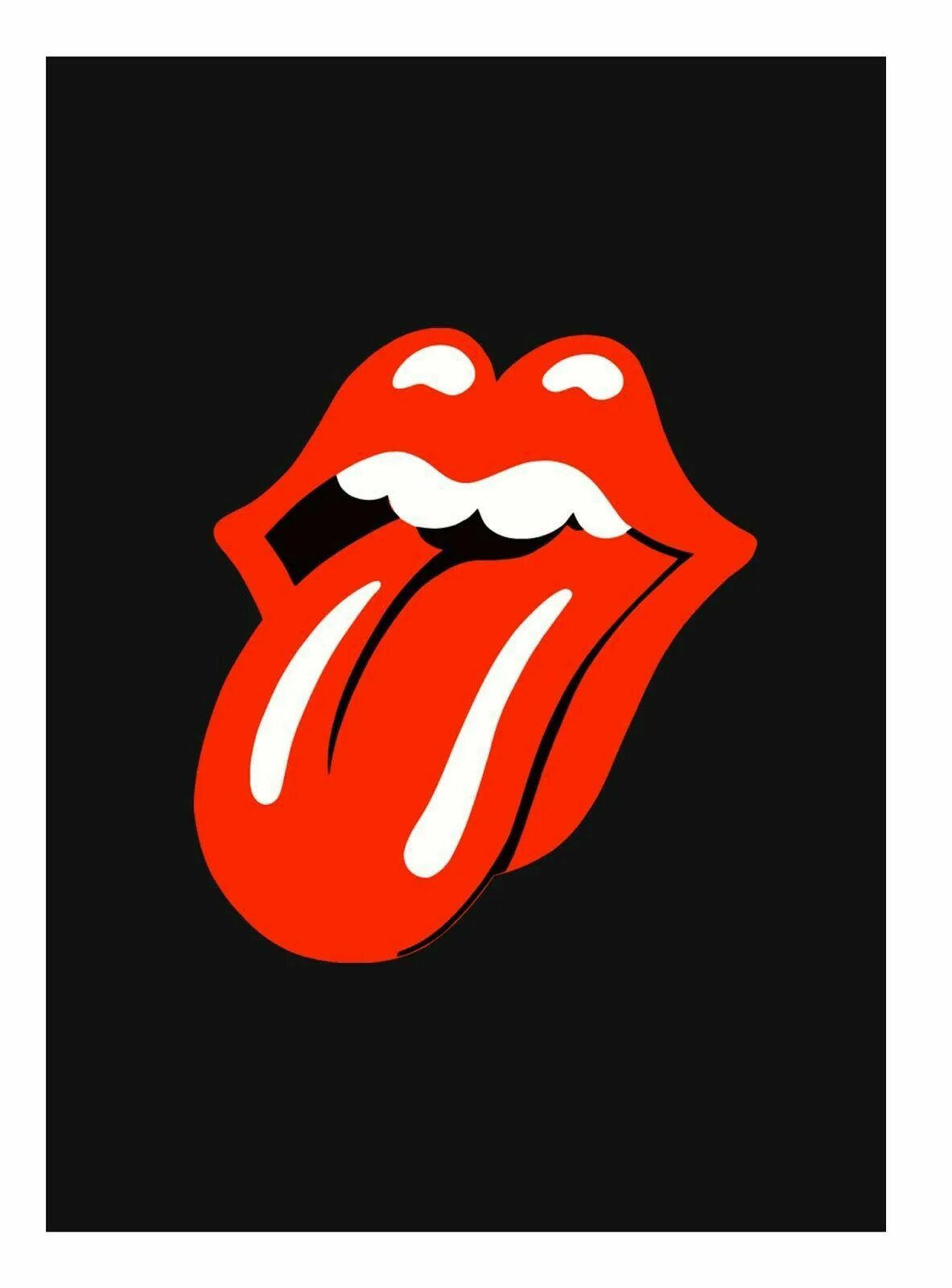 Открытка с языком. Открытка с языком