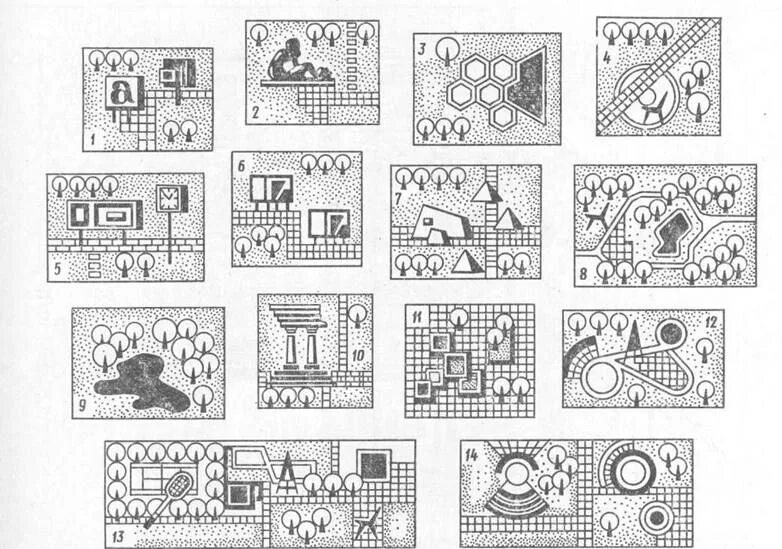 Генплан благоустройство территории. 1923 г. Создайте графическую схему организации городского пространства. Схема городского пространства. План сквера.
