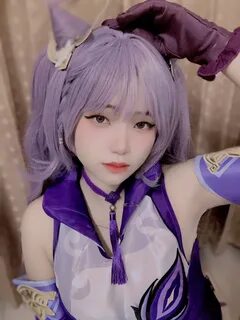 My keqing Cosplay <3 Keqing cosplay GenshinImpact t.co51...