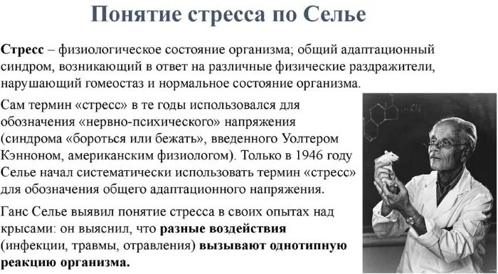 Стресс без стресса селье. Теория Ганса Селье. Концепция стресса г.Селье. Ганс Селье стресс. Теория стресса Селье в психологии.