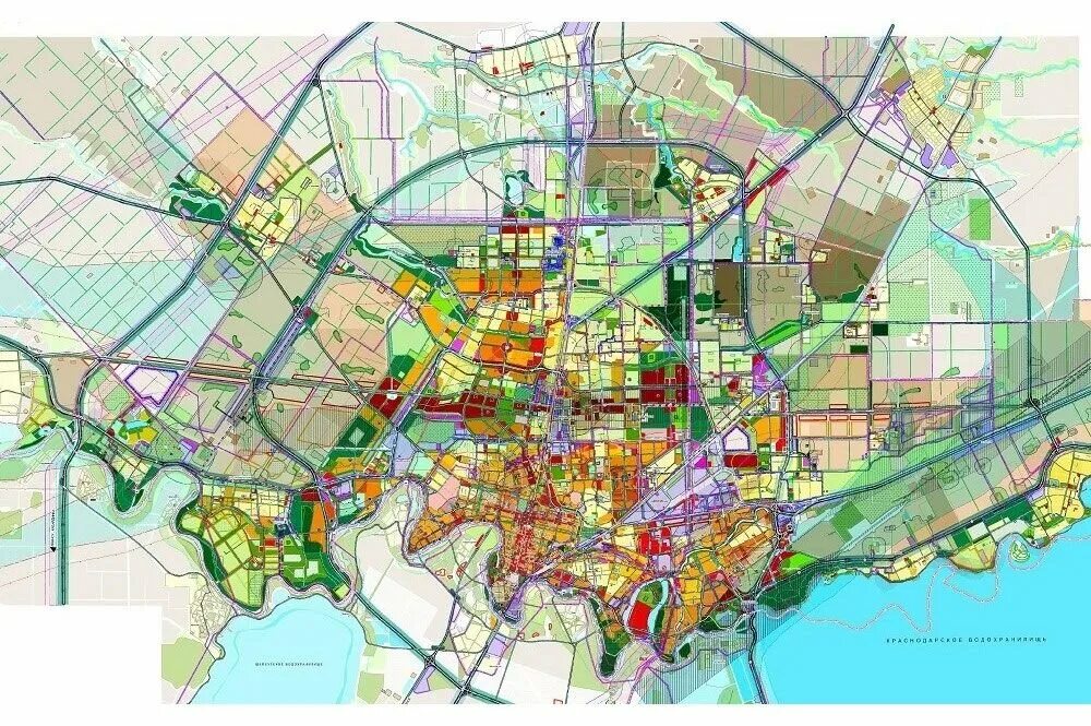 Генплан города Краснодара Прикубанский округ. Градостроительный план Краснодара. Краснодар план застройки Прикубанского округа. План города Краснодара. Зонирование краснодар