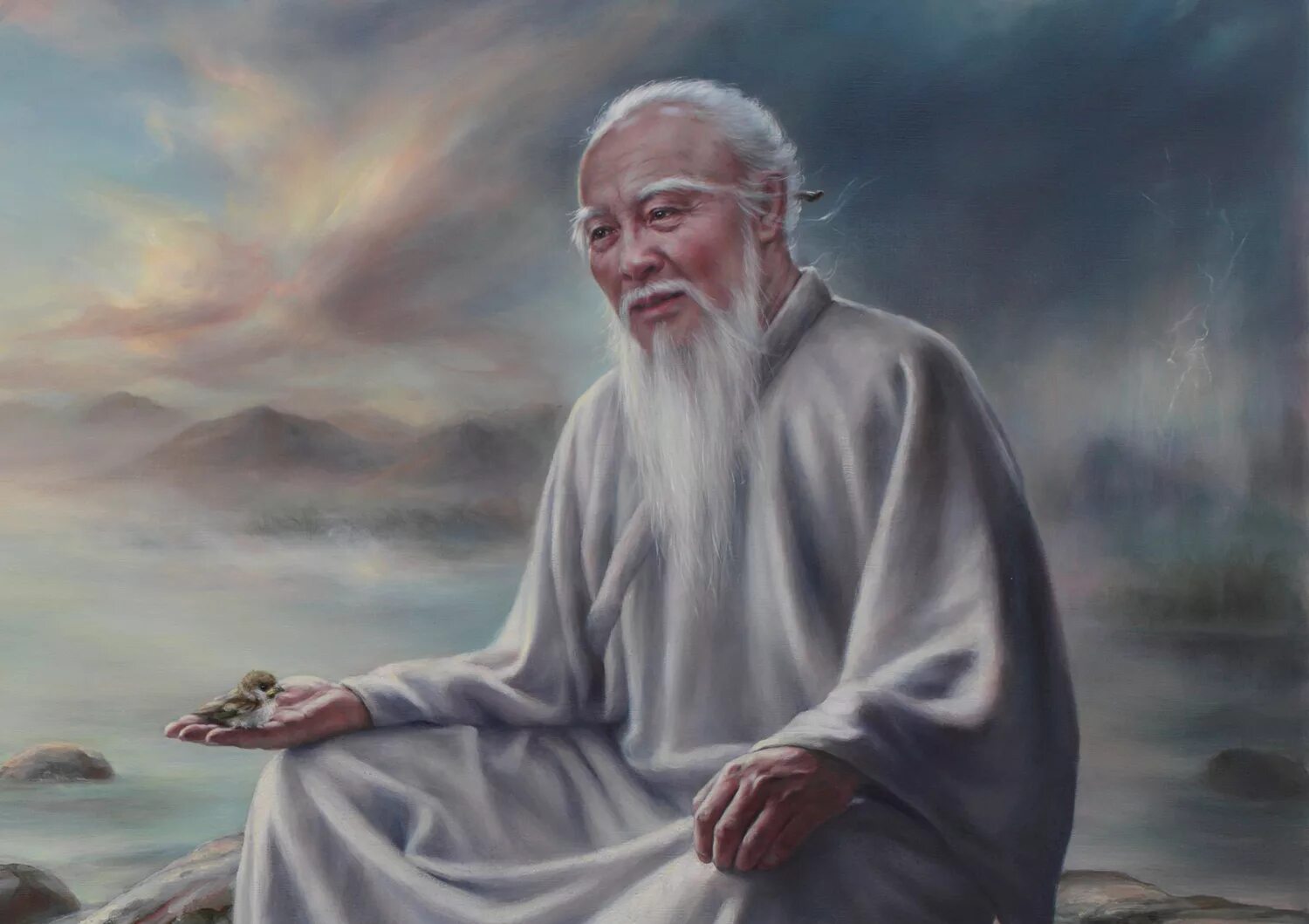 Духовный широкий. Мудрец Лао Цзы. Китайский философ Лао-Цзы. Лао Цзы портрет. Хинг ши китайский мудрец.