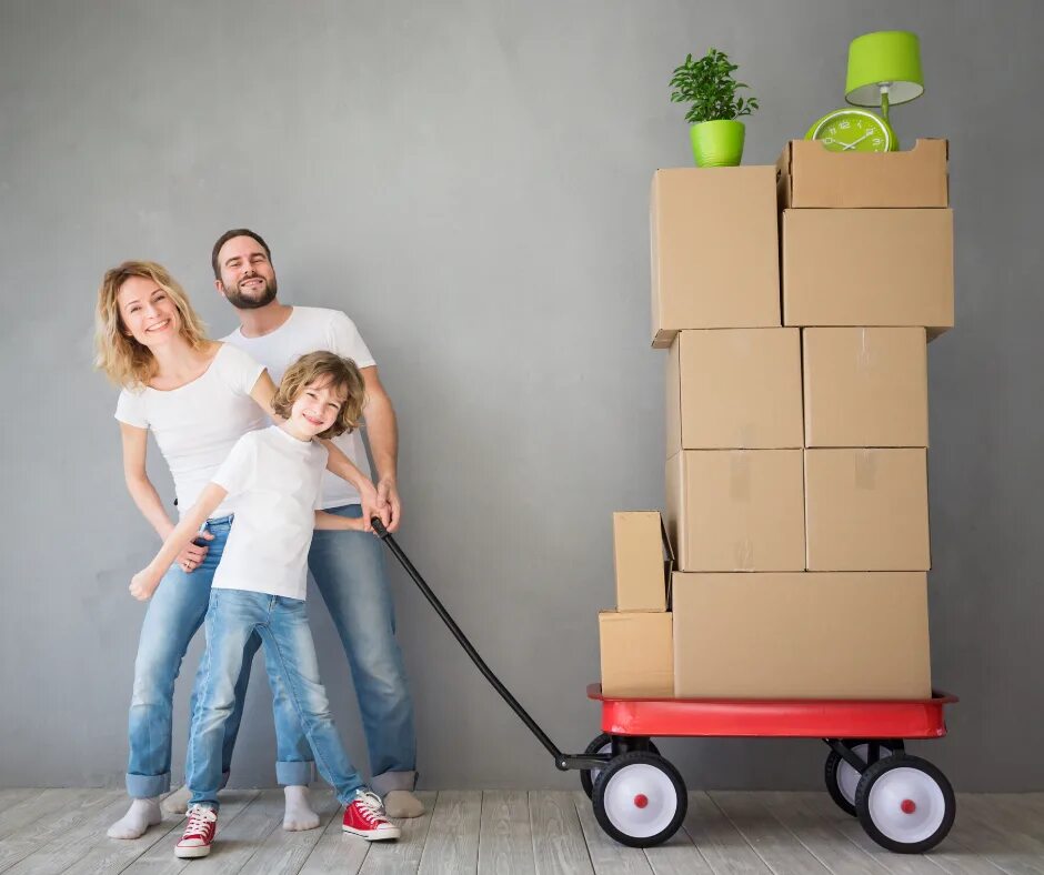 Happy moving