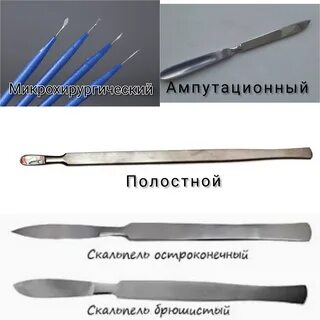 Назначение скальпеля