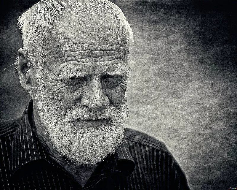 старый человек с бородой. ли джеффрис фотограф. портрет бородатый. дварф-дед. бородатый дедушка.