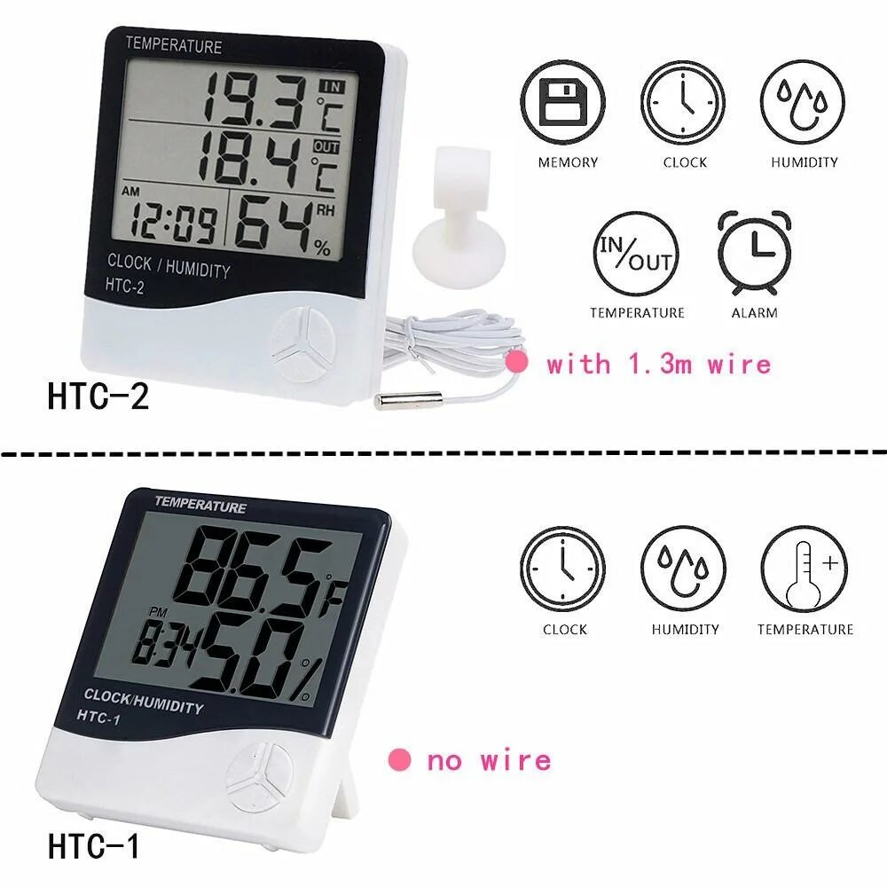Clock humidity htc 1. Термометр datronn htc-2. гигрометр htc-1. метеостанция datronn htc-2.