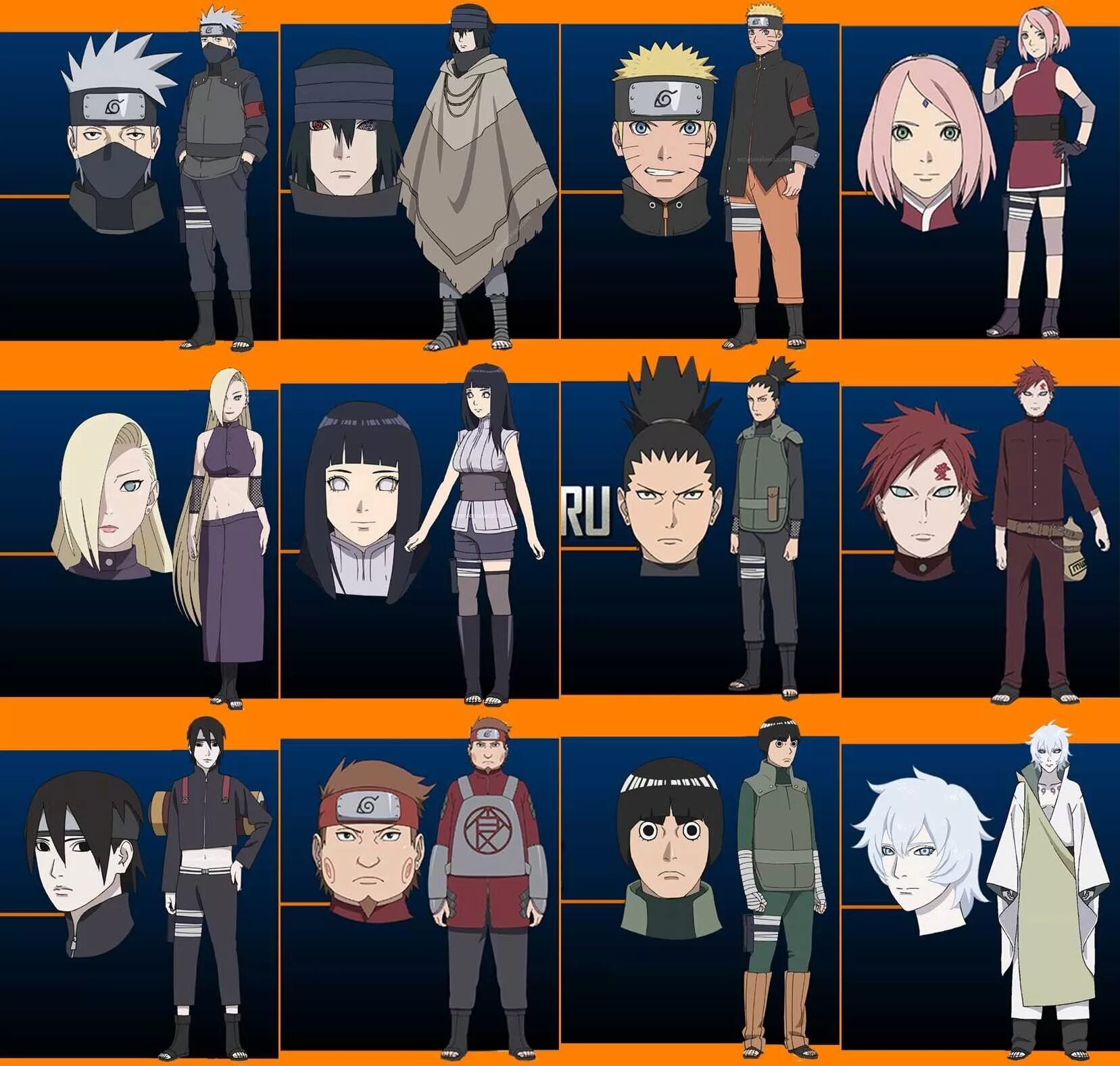 Naruto boruto tribes