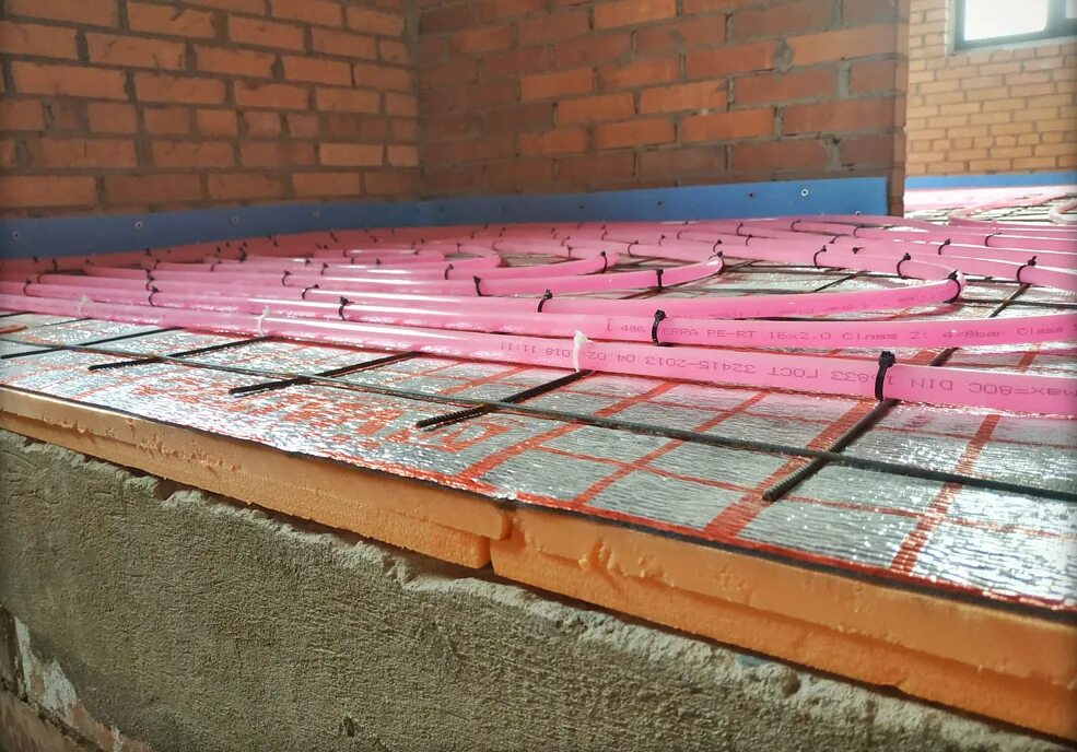 Теплый пол без черновой стяжки. Теплый пол без черновой стяжки