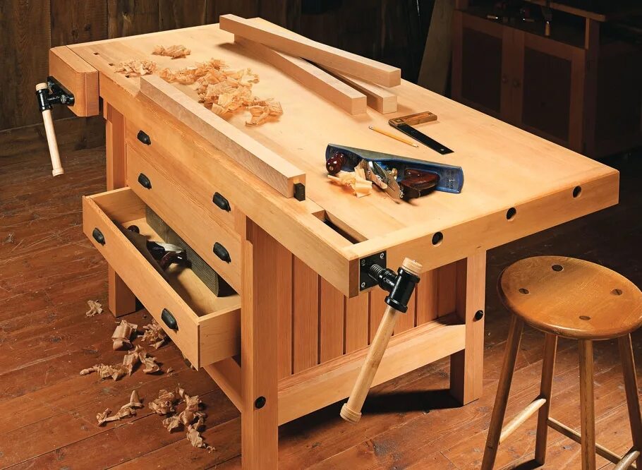 Стол для работы с деревом. Верстак столярный workbench. блочный верстак woodworker. столярный верстак промет.