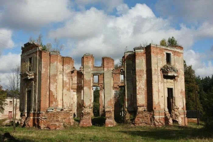 Петровский п г. Почеп Александрополь. Дворец Алабино Петровское. Руины господского дома город Сысерть. Петровское развалины.