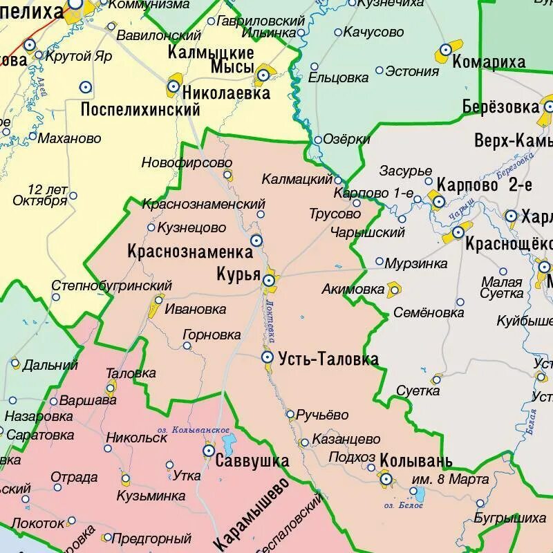 Положение г барнаула