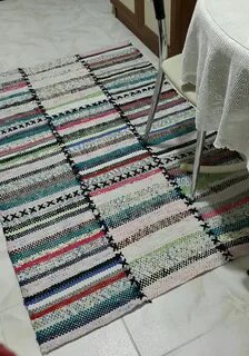 Коврики из старых вещей крючком для начинающих