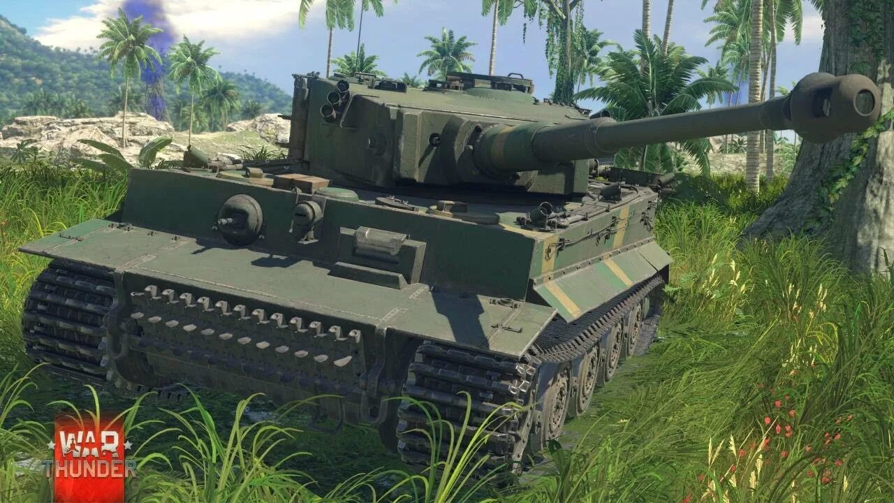 No 6.16. Танк тигр вар Тандер. Японский тигр Heavy Tank no vi.