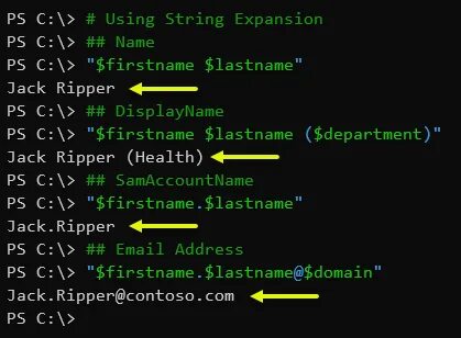 Powershell split