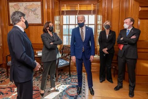 Secretary Blinken Meets with President Biden, Vice President Harris