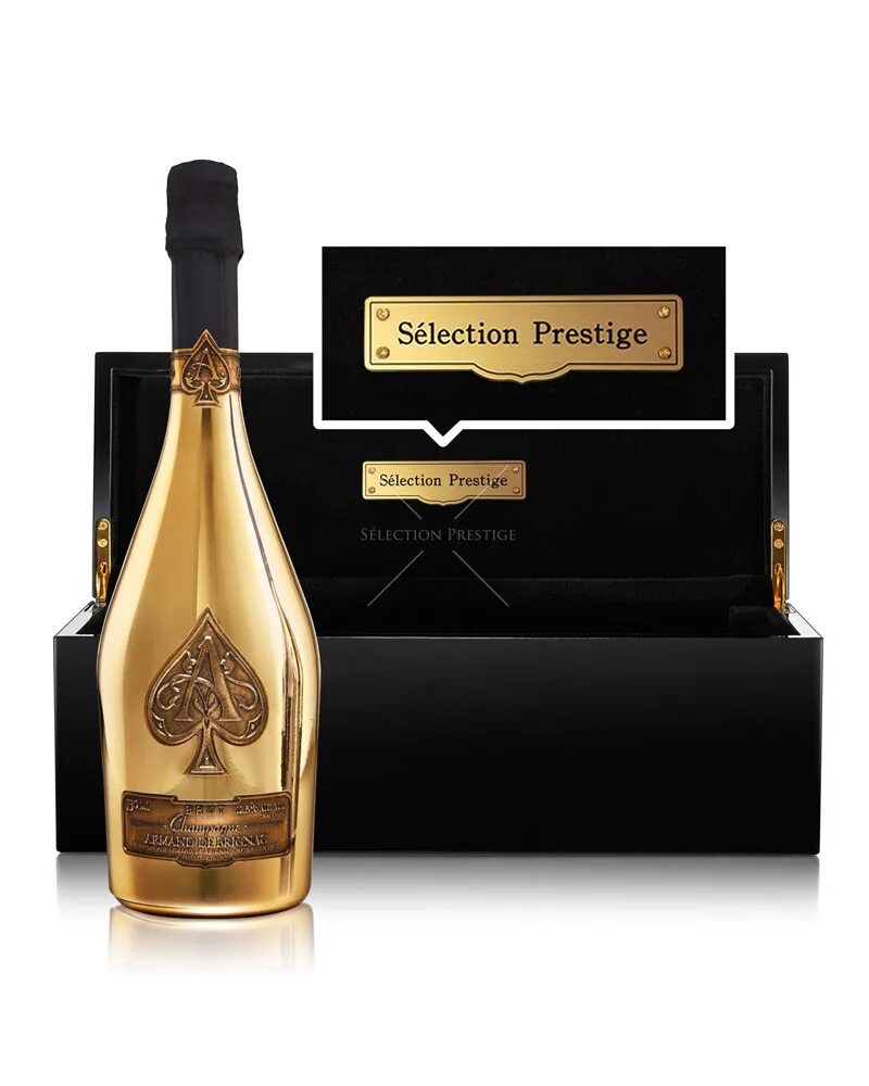 Цена самого дорогого шампанского. Armand de Brignac Brut Gold. Шампанское Armand de Brignac Brut Gold 12,5% 0,75 l.. Armand de Brignac Ace of Spades. Armand de Brignac Brut Gold Gift Box.