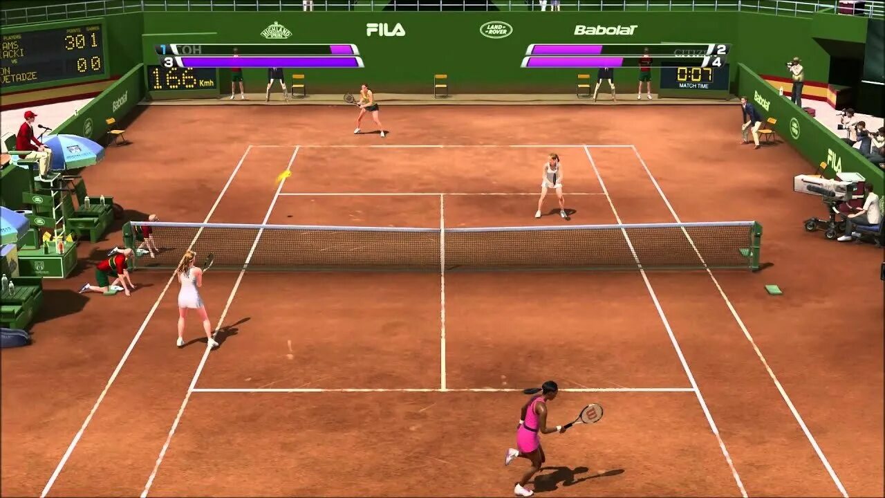 В какой игре 5 игроков. Virtua Tennis 4. Virtua Tennis 4 на ПК. Virtua Tennis 4 game. Игра теннис на ПК без игроков.