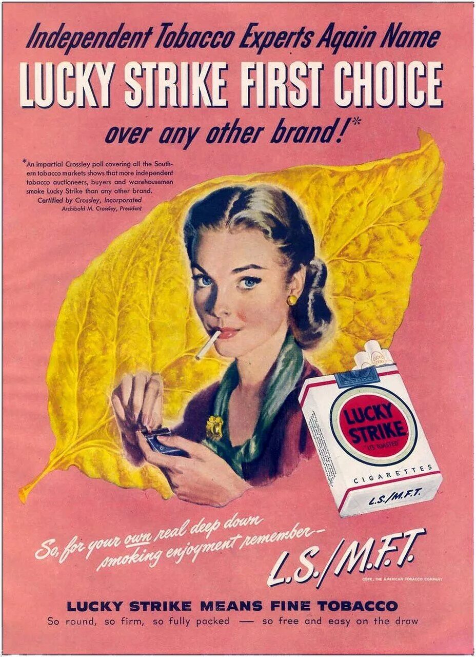 Страйк реклама. Факел свободы бернейс. american tobacco company – сигареты lucky strike (1920 год). лаки страйк факел свободы.