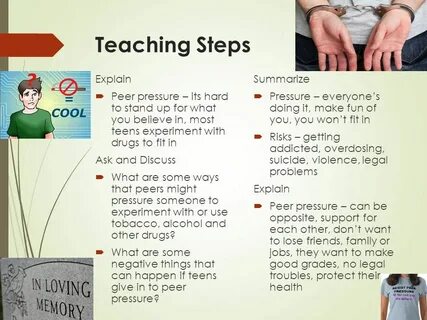 Teaching steps