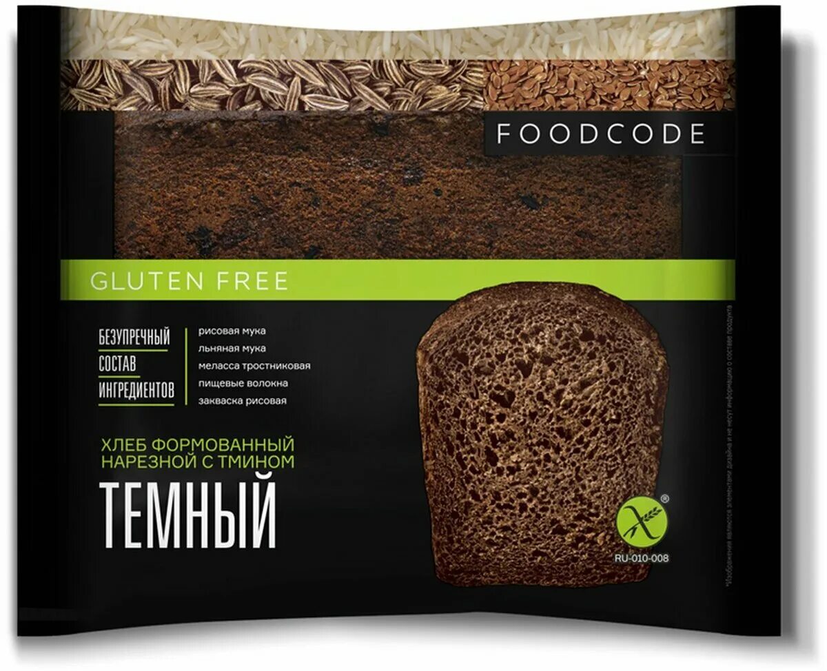 Фуд код. Хлеб без глютена. Безглютеновый хлеб FOODCODE. FOODCODE хлебцы. Хлеб нарезной темный.