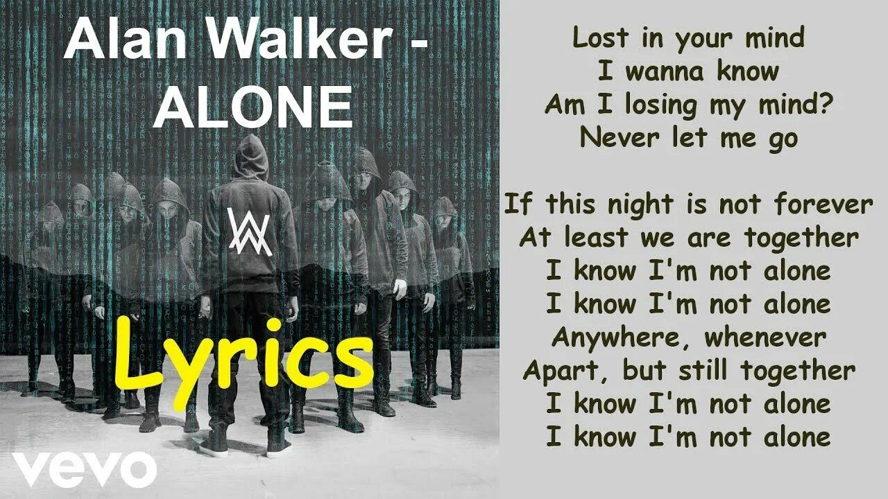 At least one of these. Alan Walker Alone. Alone текст. Alan Walker Alone Lyrics. Im not Alone alan Walker.