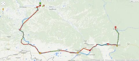 Красноярск лесосибирск расстояние