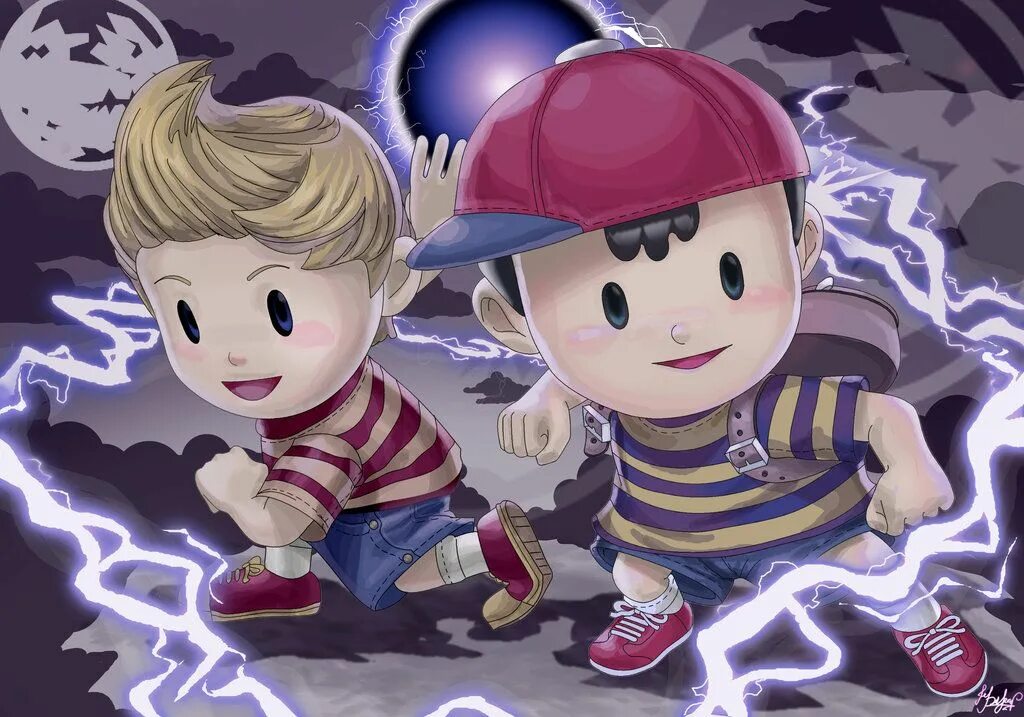 Earthbound игра. Earthbound Lucas. Лукас из Earthbound. Ness Lucas. Earthbound 4.