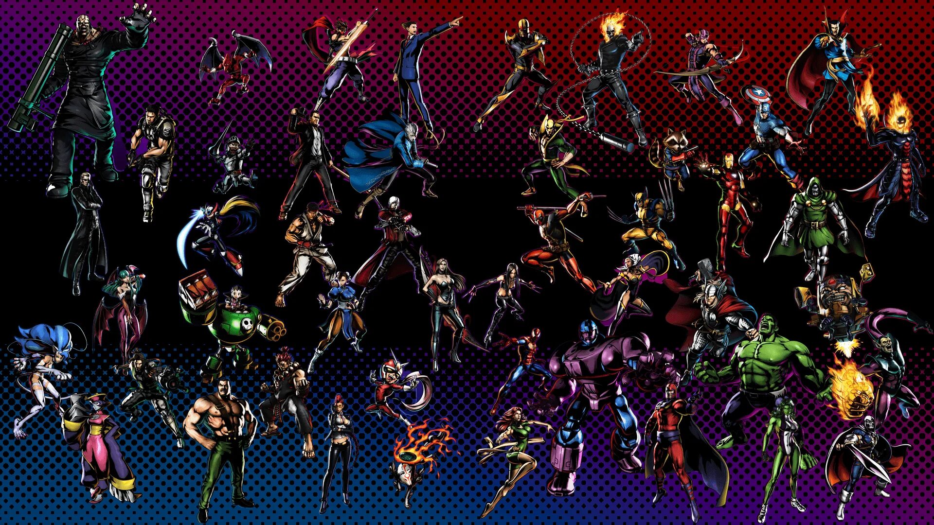 Ultimate marvel. Ultimate marvel vs. capcom 3 герои. marvel vs capcom 3 персонажи. ultimate marvel vs capcom персонажи. персонажи marvel vs. capcom 2017.