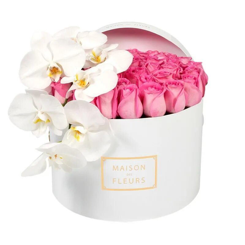 Цветы maison. Maison des fleurs розы. Стеклянные коробки с цветами. Букет цветов в коробке. Букеты в круглых коробках.