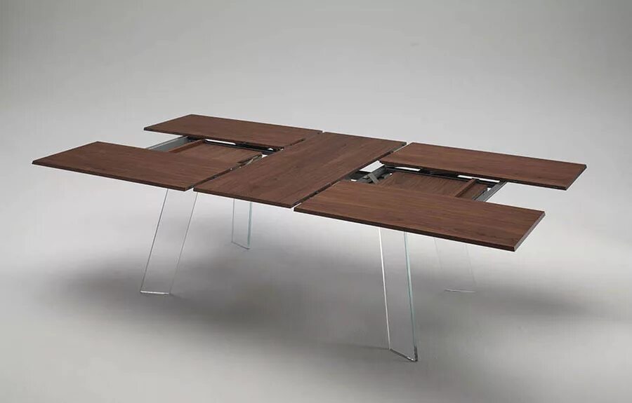 Стол-трансформер Ozzio Design t110 Box. Система раскладывания стола. Система трансформации стола. Стол Dragonfly.